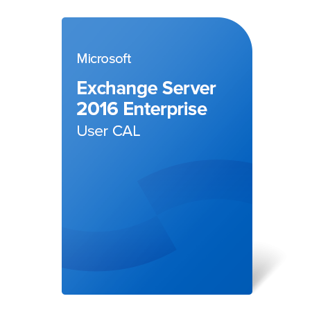 Exchange Server 2016 Enterprise User CAL elektronsko potrdilo
