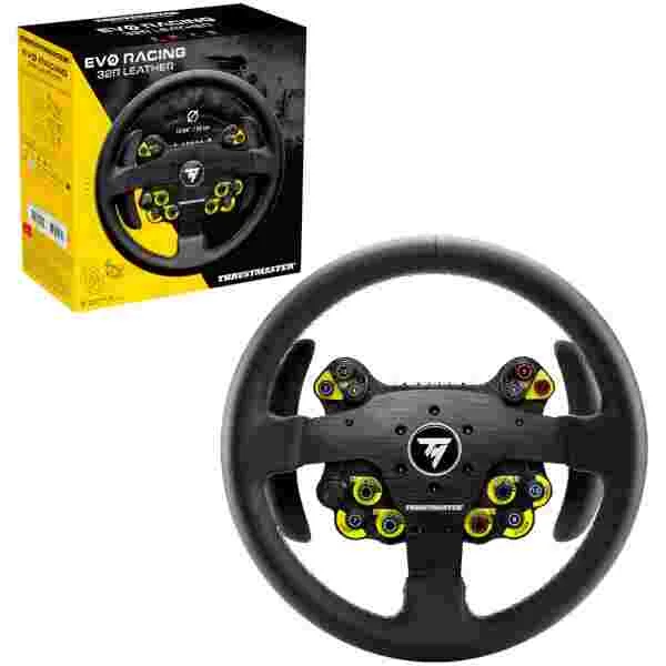 THRUSTMASTER EVO RACING 32R LEATHER WHEEL ADD ON - Image 2