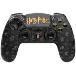 OFFICIAL HARRY POTTER - BREZŽIČNI PS4 KONTROLER - GRYFFINDOR - ČRNE BARVE