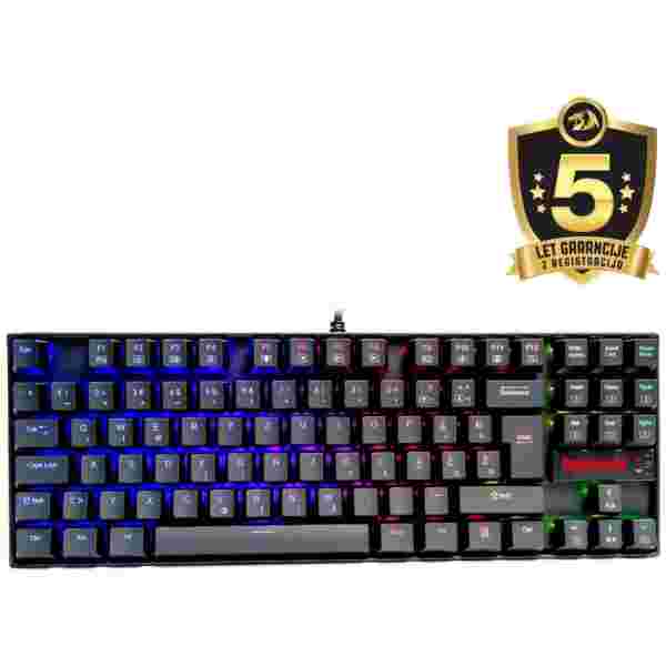 REDRAGON KUMARA K552RGB-1 RGB MEHANSKA TIPKOVNICA S ŠUMNIKI