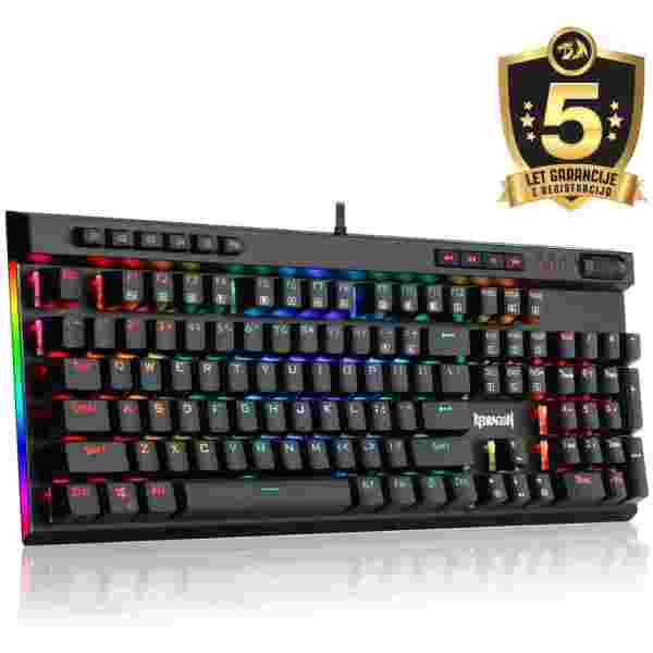 REDRAGON VATA K580 RGB GAMING MEHANIČNA ŽIČNA TIPKOVNICA