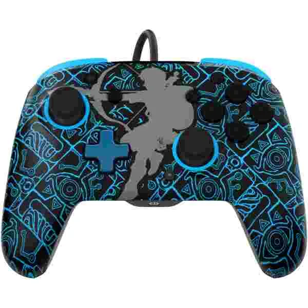 PDP NINTENDO SWITCH ŽIČNI KONTROLER REMATCH – LINK GLOW IN THE DARK