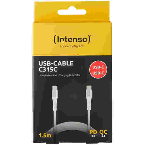 Intenso USB-C na USB-C kabel C315C, 1.5M - Image 3