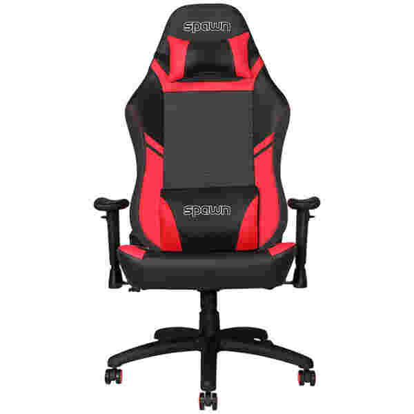 GAMING STOL SPAWN GAMING CHAIR KNIGHT SERIES - črno rdeče barve