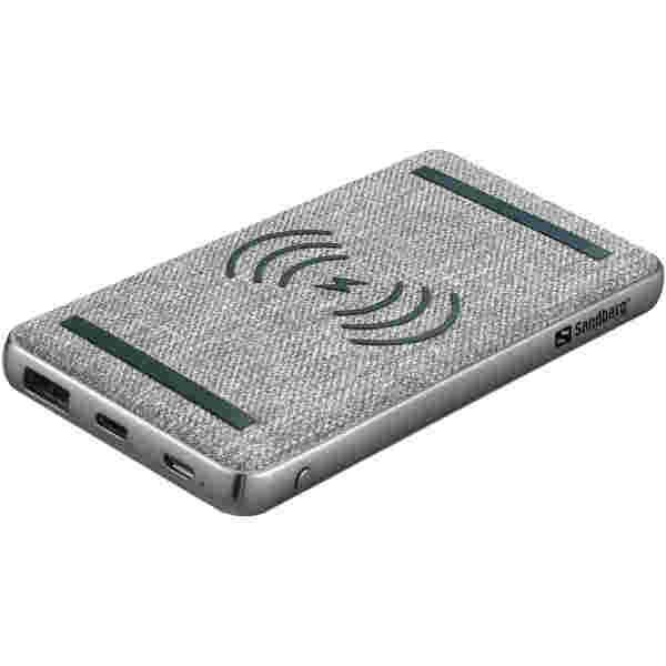 Sandberg Powerbank 10000 mAh PD 20W + QI Wireless prenosna baterija