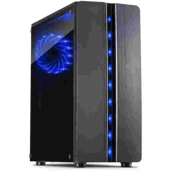 Ohišje Inter-Tech Thunder MidiATX - črna - Image 4
