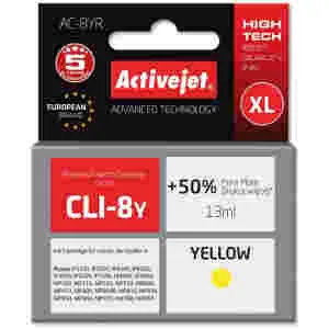 ActiveJet rumeno črnilo Canon CLI-8Y