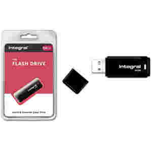 Spominski ključek  64GB USB 2.0 Integral Black (INFD64GBBLK3.0)