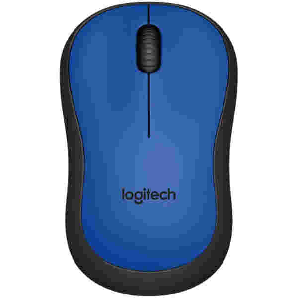 Miš brezžična za notesnike Logitech M220 silent modra (910-004879)