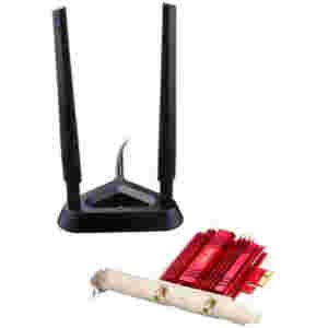 Brezžični mrežni adapter PCIe Asus WiFi5 802.11ac AC1300 1300Mbit/s Dualband 2x antena (PCE-AC56)