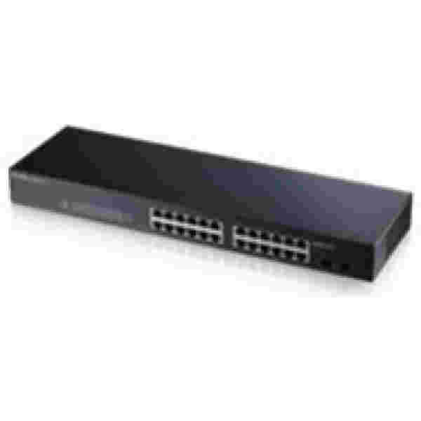 STIKALO 24-PORT ZYXEL GS1900-24 v2 GbE L2 Smart Switch rackmount (GS1900-24-EU0102F)