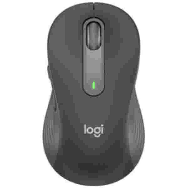 Miš brezžična + Bluetooth Logitech M650 2000DPI Signature velikost L grafitna (910-006236)