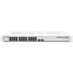 STIKALO 24-PORT 2x SFP+ Mikrotik 100/1000 PoE Rackmount (CSS326-24G-2S+RM)