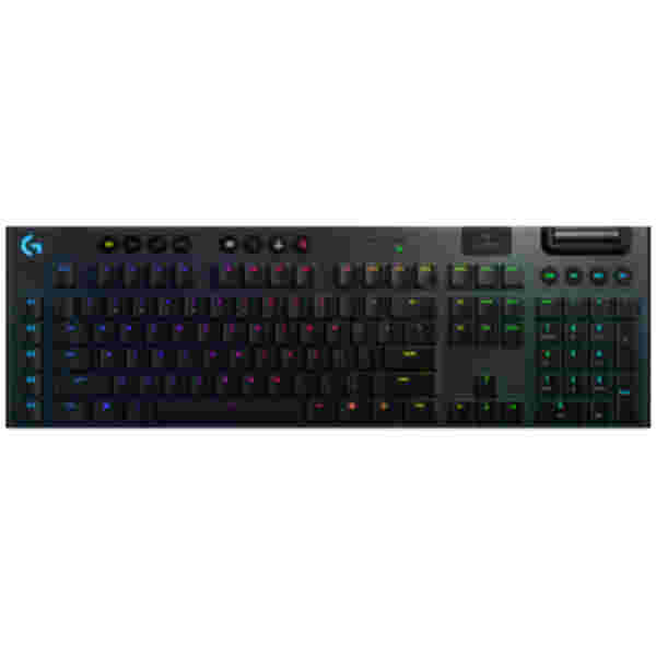 Gaming Tipkovnica brezžična Logitech G915 LIGHTSPEED RGB GL Tactile US | SLO gravura črna RGB (920-008910)