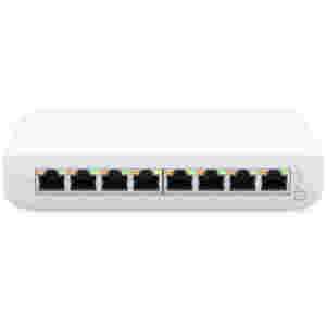 STIKALO 8-PORT Ubiquiti Lite 8 PoE 10/100/1000 PoE 4x PoE+ 52W (USW-LITE-8-POE-EU)