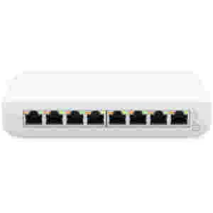 STIKALO 8-PORT Ubiquiti Lite 8 PoE 10/100/1000 PoE 4x PoE+ 52W (USW-LITE-8-POE-EU)