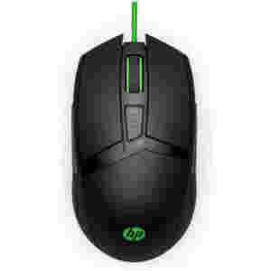 Miš HP 300 Pavilion Gaming Maus črna zelena 8 gumbov 5000 dpi (4PH30AA)