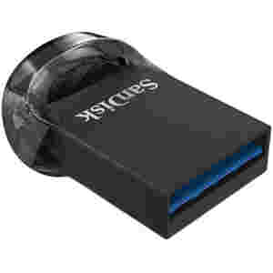 Spominski ključek 64GB USB 3.1 Sandisk Cruzer Ultra FIT 130MB/s 4MB/s plastičen micro črn (SDCZ430-064G-G46)