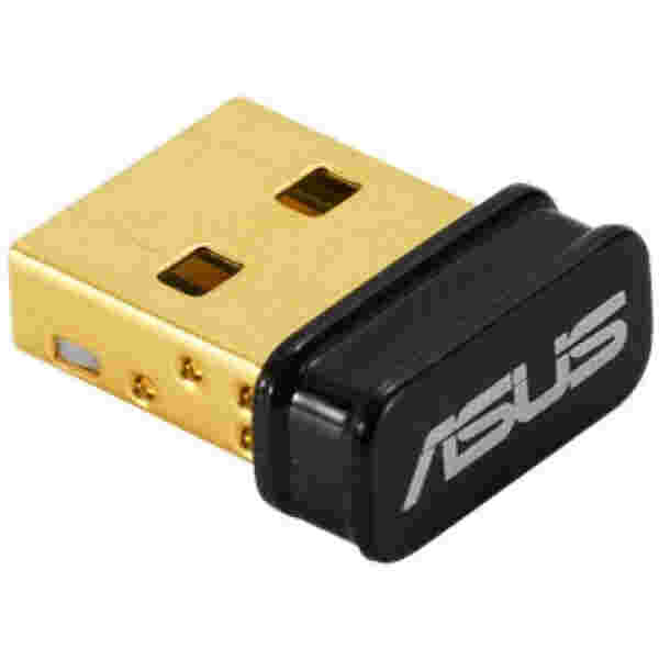 Brezžični mrežni adapter USB 2.0 Asus B1 Stick WiFi4 802.11n N150 150Mbit/s Nano (90IG05E0-MO0R00)