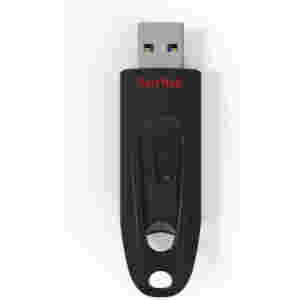 Spominski ključek 32GB USB 3.1 Sandisk Ultra 100MB/s - plastičen/drsni/črn (SDCZ48-032G-U46)