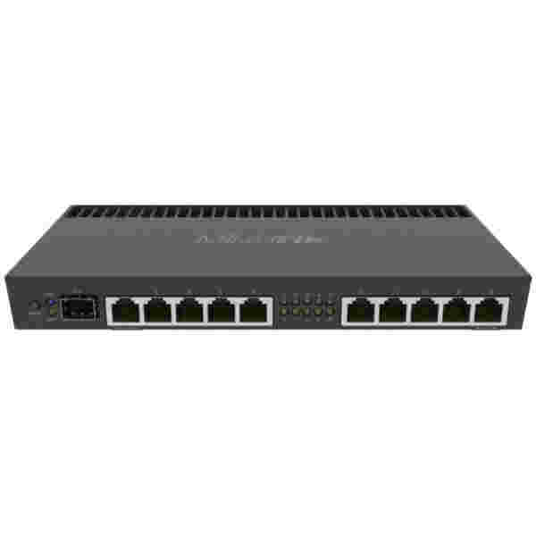 Mikrotik usmerjevalnik 10xRJ45 10/100/1000 +1xSFP + 48cm RB4011iGS+RM Mikrotik