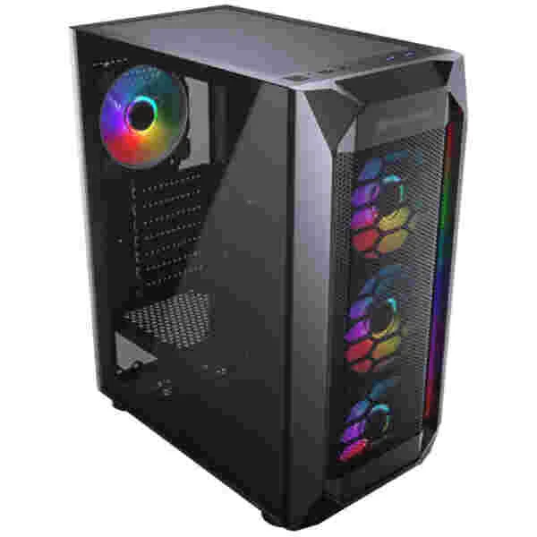 Ohišje Cougar MX410 Mesh-G RGB MidiATX - črna RGB - Image 4
