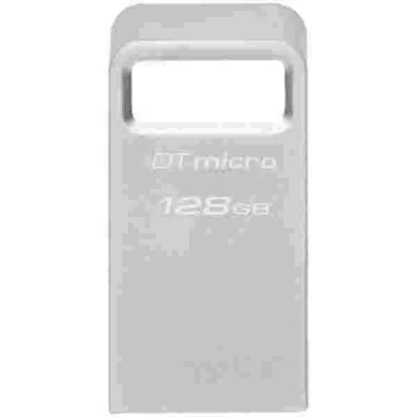 Spominski ključek 128GB USB 3.2 Kingston DT Micro 200MB/s - kovinski/micro/srebrn (DTMC3G2/128GB)