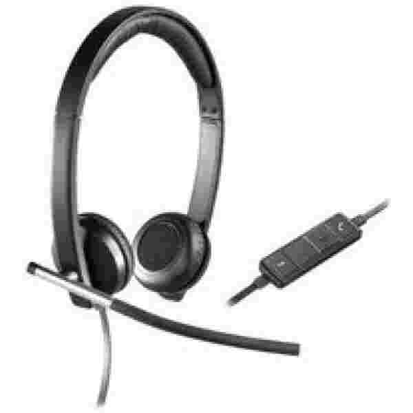 Slušalke Logitech USB H650e Headset stereo z mikrofonom (981-0005199)