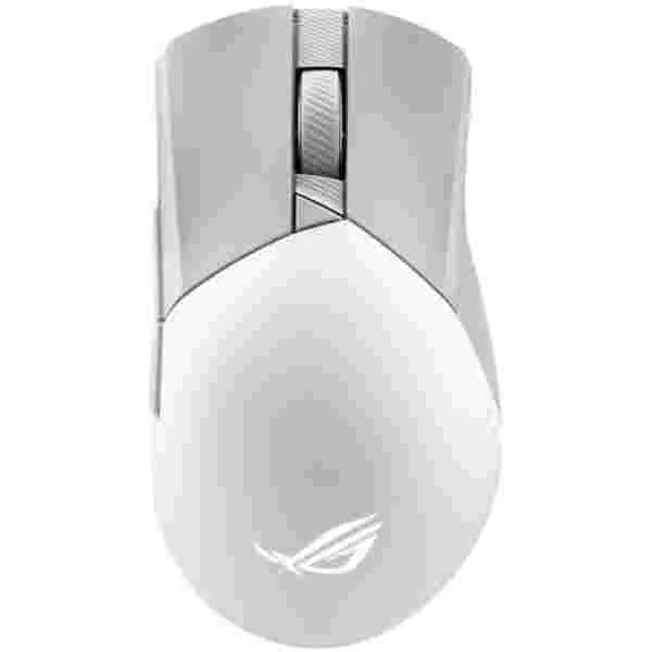 Miš Asus brezžična ROG Gladius III AimPoint optična gaming 36000DPI RGB bela (90MP02Y0-BMUA10)