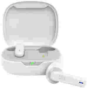 Slušalke brezžične JBL ušesne z mikrofonom BT Wave 300TWS bele TWS (JBLW300TWSWHT)