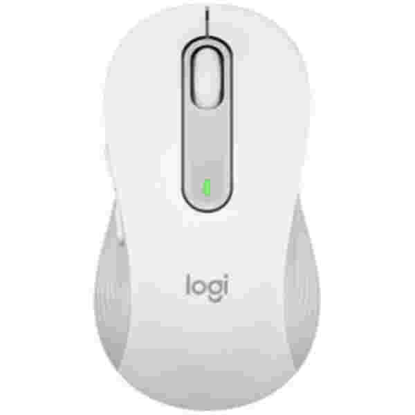 Miš brezžična + Bluetooth Logitech M650 2000DPI Signature velikost L bela (910-006238)