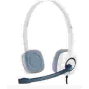 Slušalke Logitech 3.5 H150 stereo bele (Coconut 981-000350)