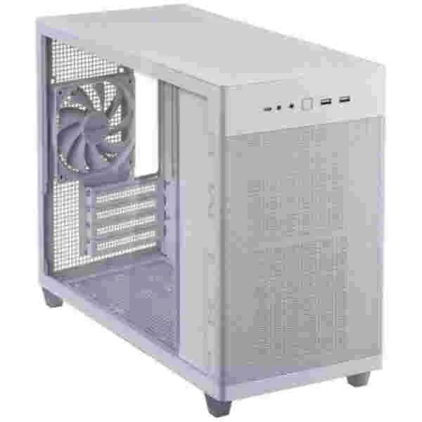 Ohišje Asus Prime AP201 - Seklena stranica miniATX - bela - Image 2