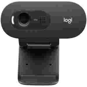 Spletna kamera Logitech C505 HD 720p 30FPS 60° USB-A črna mikrofon z redukcijo šuma (960-001364)