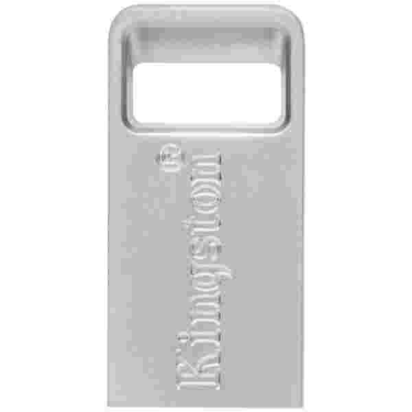 Spominski ključek 256GB USB 3.2 Kingston DT Micro 200MB/s - kovinski/micro/srebrn (DTMC3G2/256GB)