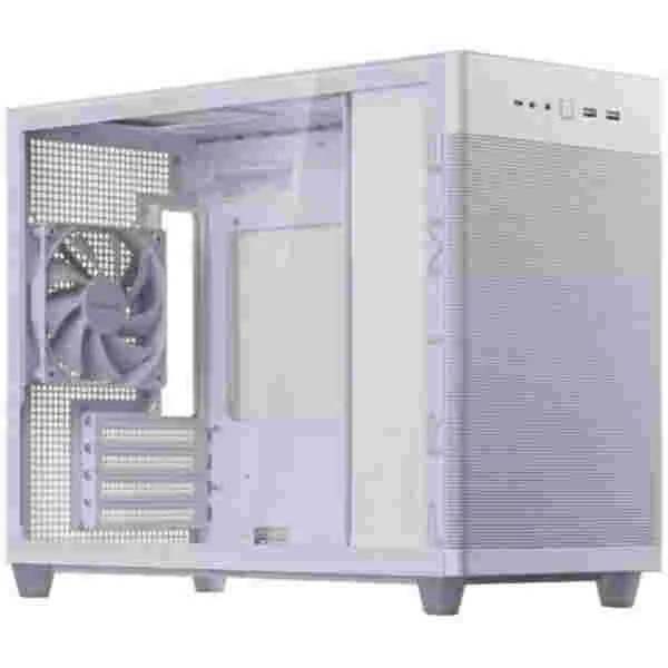 Ohišje Asus Prime AP201 - Seklena stranica miniATX - bela - Image 4