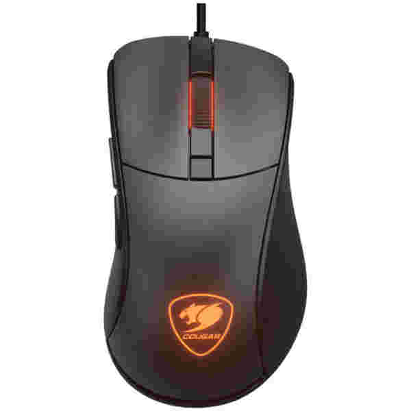 Miš Cougar USB Surpassion EX optična gaming 6400DPI RGB črna (CGR-WOMB-SEX)