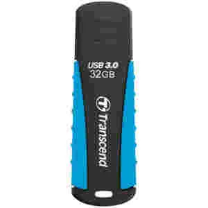 Spominski ključek 32GB USB 3.0 Transcend JF810 70MB/s - plastičen/s pokrovčkom/črno-moder (TS32GJF810)