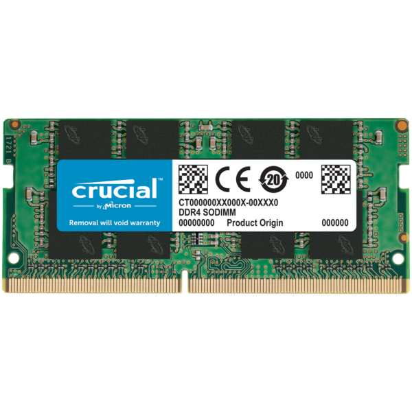 Crucial 4GB DDR4-2666 SODIMM PC4-21300 CL19