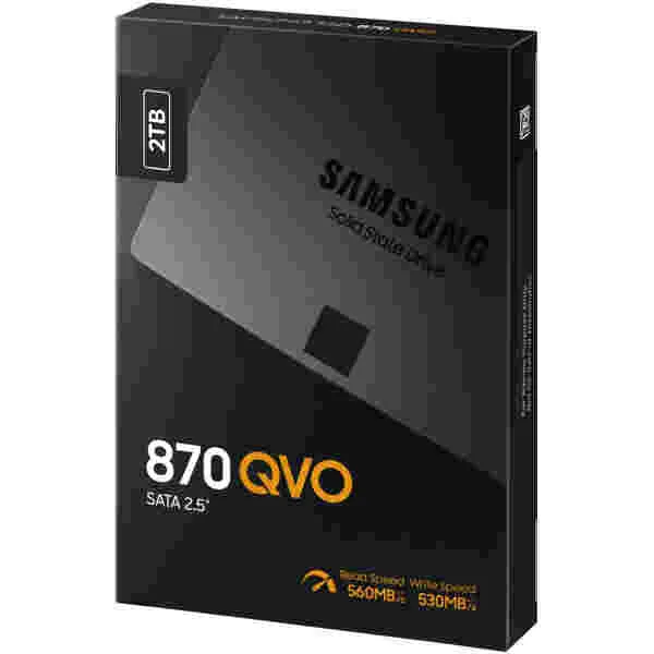 Samsung 2TB 870 QVO SSD SATA3 2.5 disk