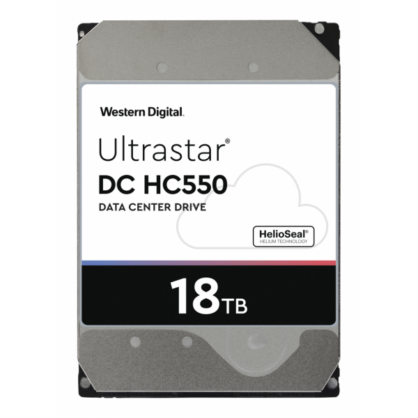 HGST/WD 18TB SATA 3 6GB/s 512MB 7200 ULTRASTAR DC HC550 512e