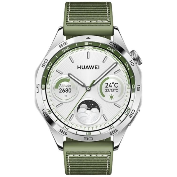 HUAWEI Watch GT 4 46mm srebrno zelena