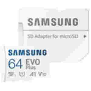 Spominska kartica SDXC-Micro 64GB Samsung 130MB/s/U1 V10 UHS-I +adapter (MB-MC64KA/EU)