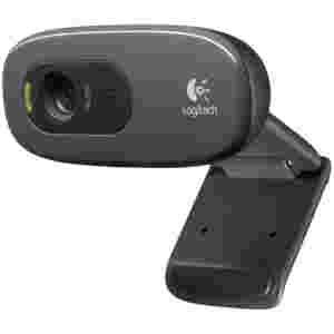 Spletna kamera Logitech C270 3MP HD 720p 30FPS 55° USB-A črno-siva mikrofon z redukcijo šuma (960-001063)