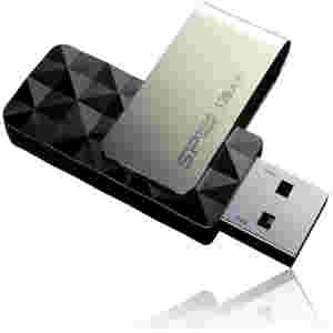 Spominski ključek 128GB USB 3.2 SiliconPower Blaze B30 - plastičen/vrtljiv/črn (SP128GBUF3B30V1K)