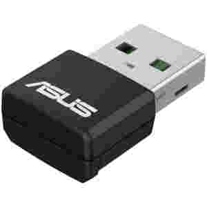 Brezžični mrežni adapter USB 2.0 Asus Nano WiFi6 802.11ax AX1800 1800Mbit/s USB-A Nano (90IG06X0-MO0B00)