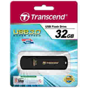 Spominski ključek 32GB USB 3.0 Transcend 700 70MB/s 18MB/s plastičen s pokrovčkom črn (TS32GJF700)