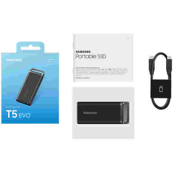 Samsung T5 Evo 4TB SSD Type-C USB 3.2 Gen1 V-NAND UASP