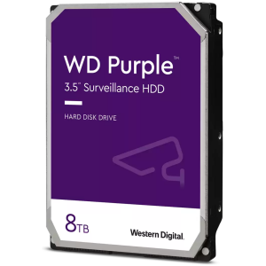 Trdi disk 8TB PURPLE za video nadzor 5640 obratov