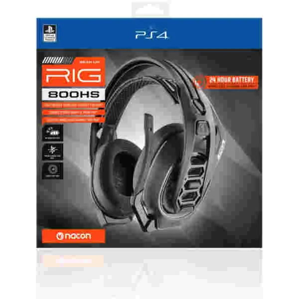 Nacon | RIG 800HS PS4 V2 brezžične gaming stereo slušalke za PS4/PS5 - slika 4